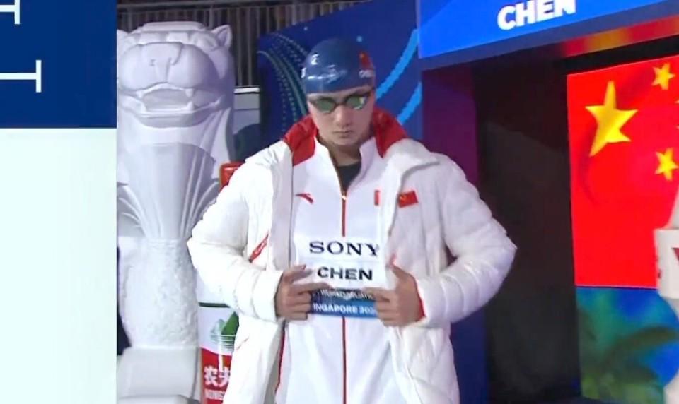 陈俊儿的出, 在决赛能够, 总用时为 陈俊儿的出, 在决赛能够, 总用时为