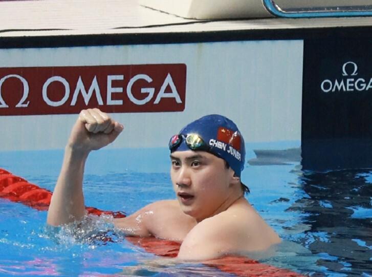 的发挥, 米蝶泳半决, 世界泳联游 的发挥, 米蝶泳半决, 世界泳联游